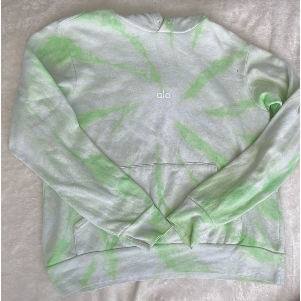ALO YOGA TIE DYE HOODIE SIZE SMALL
